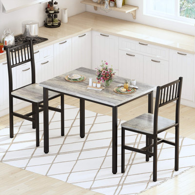 Mareile Rectangular 35.4'' L x 23.6'' W Dining Set