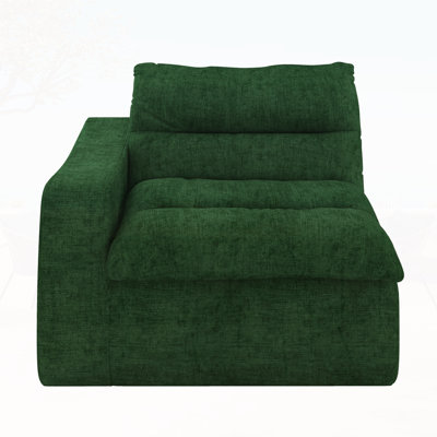 floor lounge chair with left arm