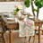 Bunny Rabbit Egg Flower Easter Table Runner, Seasonal Spring Kitchen Dining Table Decoration For Home Party Decor-1116559799