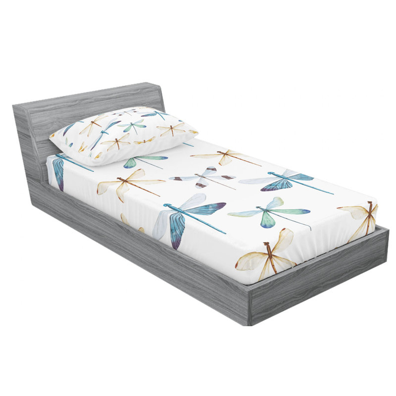 Microfiber Sheet Set, Twin XL Sheet Set with Fitted Sheet