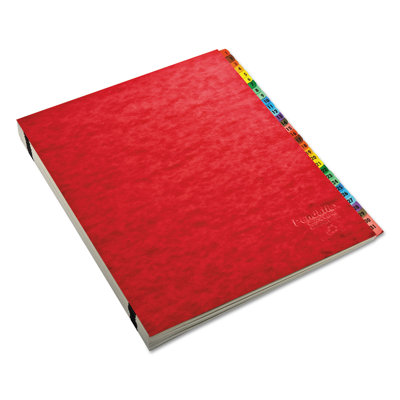 Pendaflex® Expandable Indexed Desk File PVC / Vinyl Flat Files Open