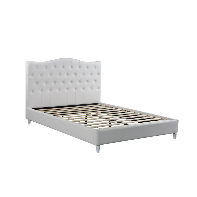 Lit plateforme tapissier Beckmann, Double