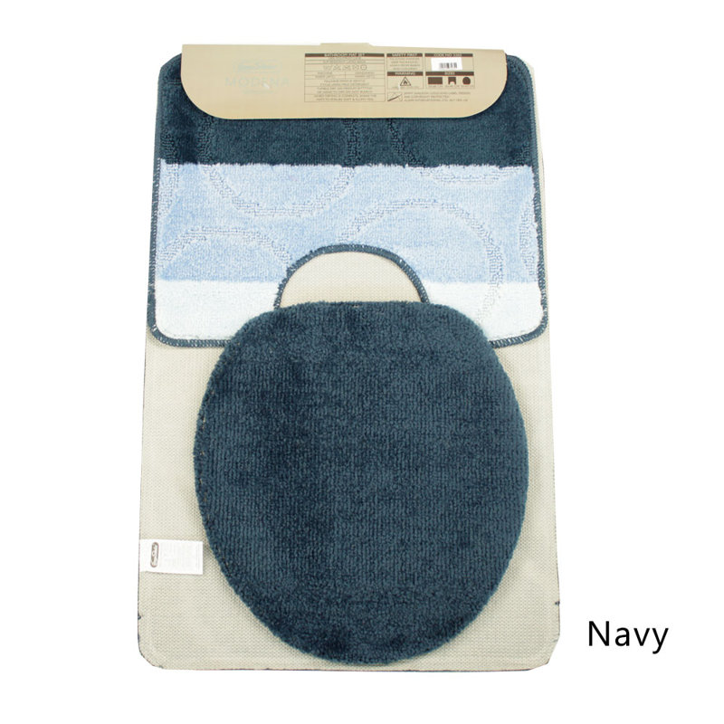 Abibat Bath Rug, Navy