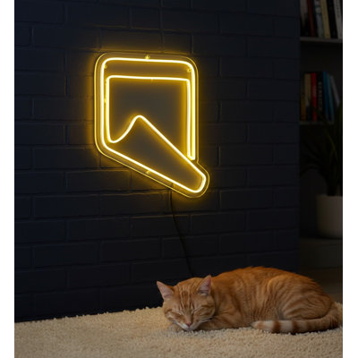 | Enseigne néon à bulles | Fabriqué avec un tube néon Flex durable qui émet un éclat éclatant pendant plus de 50 000 heures sans scintillement ni gradation | 27 x 24 | Jaune vif