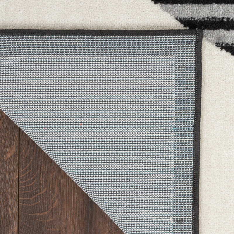 Atsushi Geometric Indoor Rug, Rectangle 5'3" x 7'3"