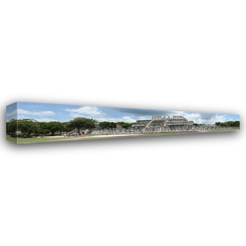 Temple des Guerriers à Chichen Itza, Mexique, H 3 po x l 18 po