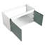 Meuble-lavabo mural 40 po, menthe, fixation murale, tiroir de rangement moderne 40 po, porte-1017892103