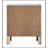 Rustica G005275-N NIGHTSTAND , Beige