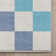 Kehr Square Modern Geometric Multi Blue Flat-Weave Area Rug