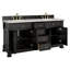 Meuble-lavabo double l 72 po Brookfield-113399124-113399119