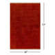 Clio Wool Rust/Burnt Rug