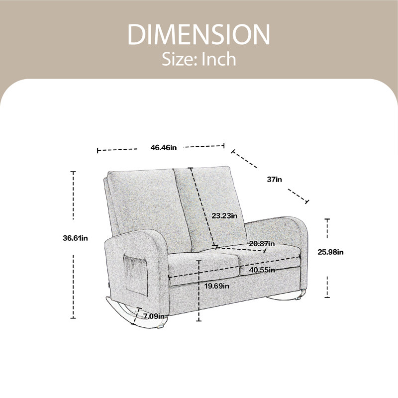 Chaise Sietie, Beige