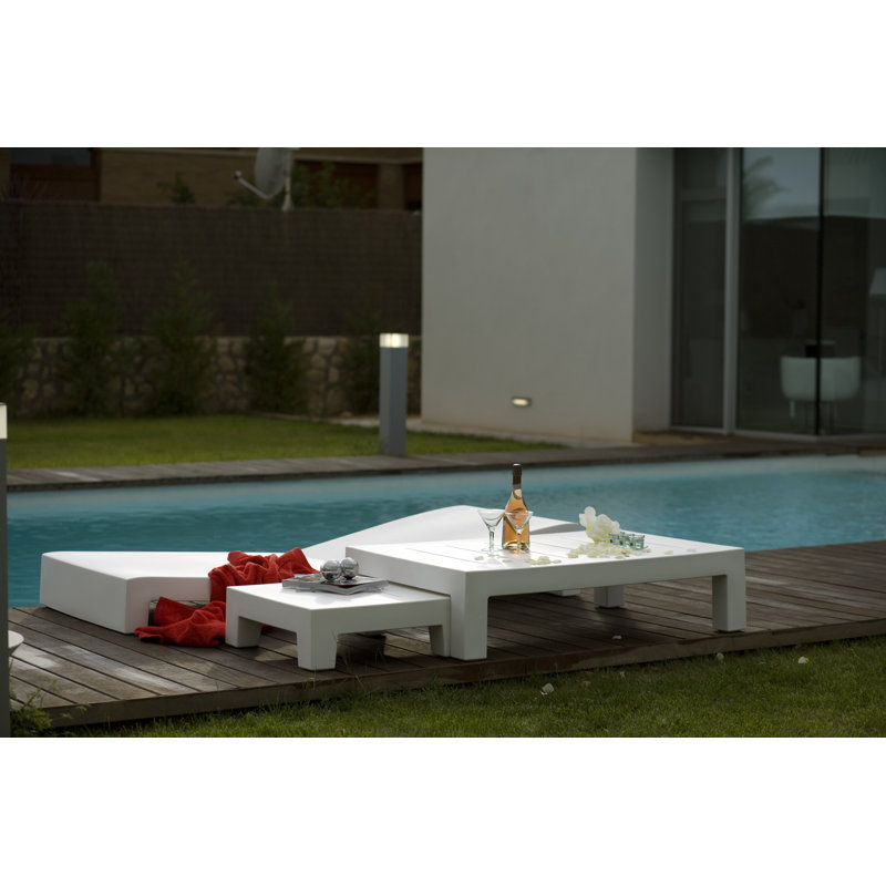 Jut 78.75" Long Single Chaise, Ecru