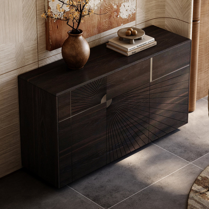 Buffet de luxe rétro de style américain