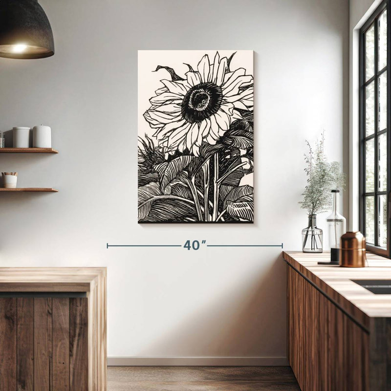 Harnek Sunflower 1919, 39" H x 26" W