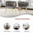 Evanni Velvet Upholstered Metal Side Chair-1219530800-1233138660