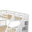 Lit superposé simple au-dessus de double Ignatuis Kids-517325162