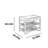 4 Pair Solid Wood Shoe Storage Cabinet