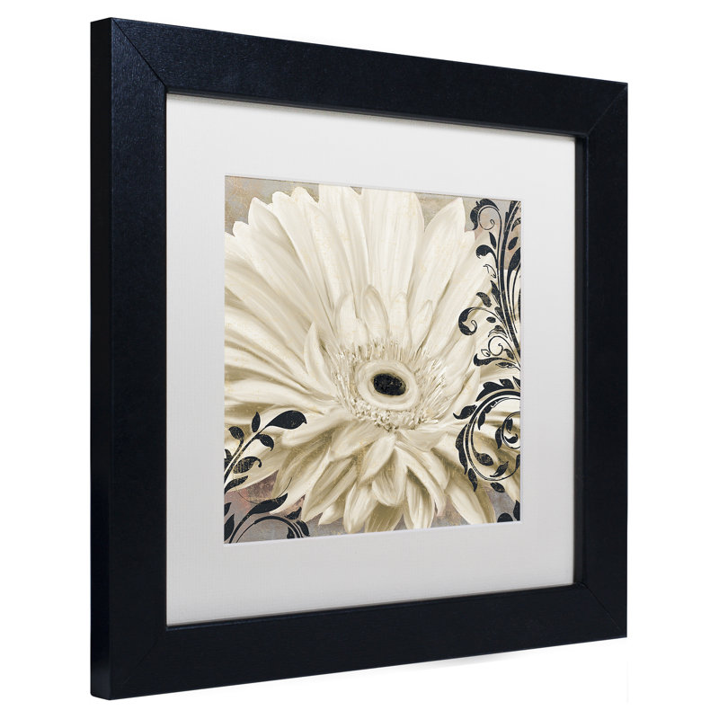 «Winter White I» par Jadaya, reproduction d'art encadrée, H 11 po x l 14 po x P 0,5 po, Blanc