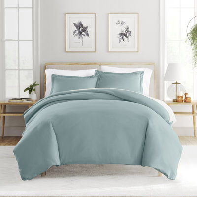 Super Soft Double Brushed Duvet Cover Set