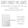 Adorne® Sensa 15 Amp Single Pole and 3-Way Vacancy Sensor Light Switch with Microban