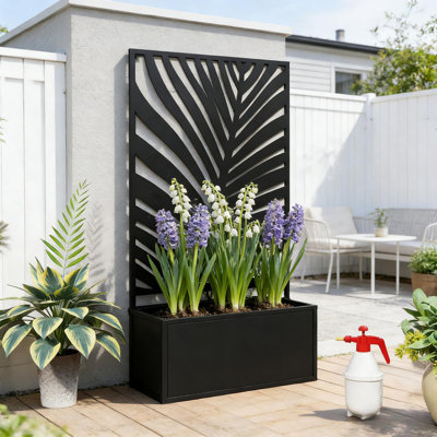 Lit de plante autoportant, lit de fleurs mural, lit de jardin surélevé