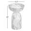 Macey Concrete Pedestal End Table-302118839