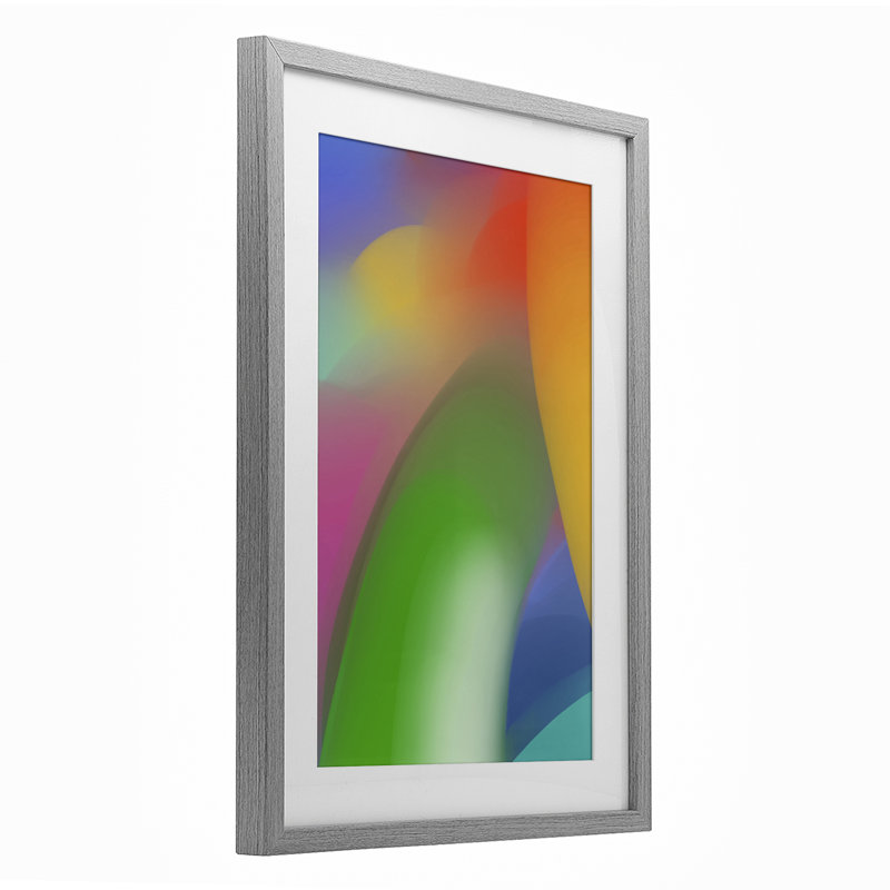 «The Painter's Dawn Spectrum», reproduction sous verre encadrée, conception par Atelier Posters, H 20 po x l 14 po