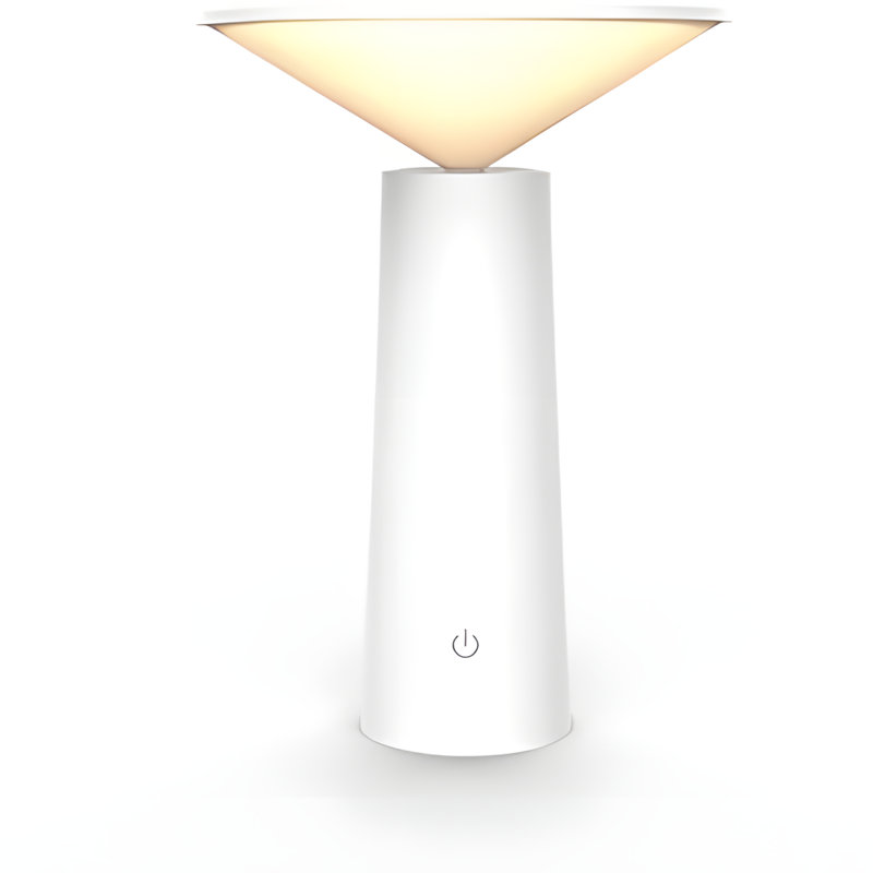 Ls-8925 Mini Usb Rechargeable Led Desk Lamp, Touch Control Nordic Style Dimmable Night Light, Eye Protection For Study