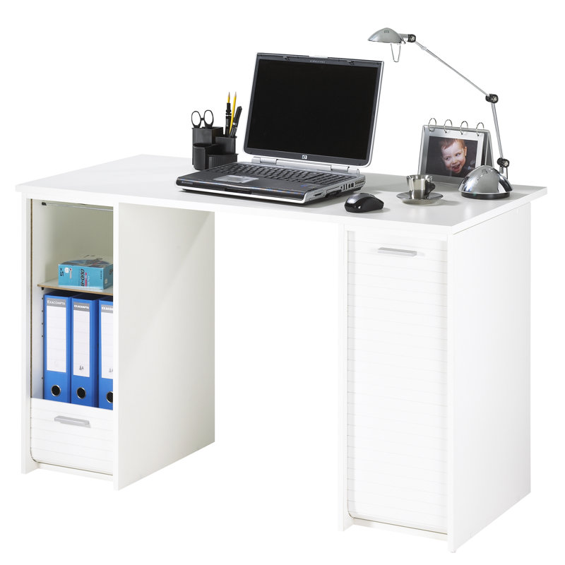 120cm W Rectangle Writing Desk, White