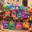 Lot de 12 sacs à bonbons non tissés d'Halloween avec poignées