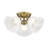 Becky Glass Flush Mount-22240814