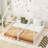 Metal Twin Size House Platform Beds, Two Shared Beds, White