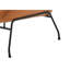 Chaise d'appoint et intérieur en cuir, construction intérieure en métal, rembourrage en mousse, chaise de 37 po de hauteur, H de 19 po et mousse D29, dossier serré, l 35 po x P 38 po, P 19 po
