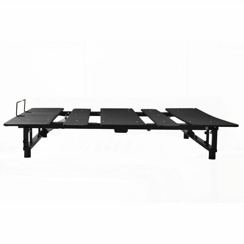 Queen Size Bed Frame with Quiet Motor, Adjustable Head &amp; Foot Incline, No Box Spring Needed, Solid &amp; Durable, King