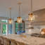 Lustre suspendu pour îlot de cuisine 1 lumière Advith