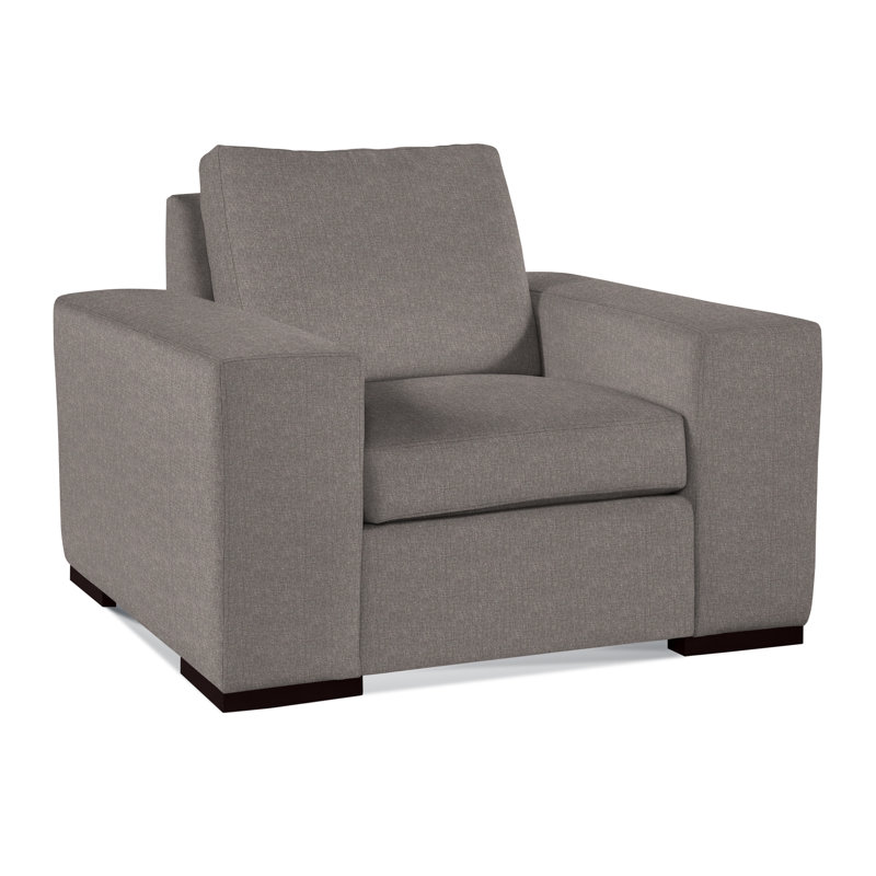Memphis Armchair, Java, Brown Geometric, 0456-33
