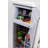 7.5 Cu. Ft. Capacity Retro Fridge Freezer Combo, Upright Fridge Freezer Combo, Apartment Size-98742349