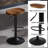 Patriana Adjustable Height Counter Stool with Metal Frame-462339447