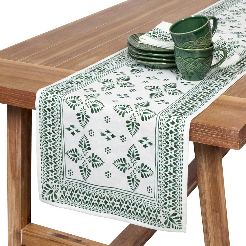 Iberian Border 18" X 90" Table Runner