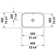 Happy D.2 Ceramic Rectangular Vessel Bathroom Sink with Overflow
