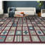 Pakistan Gabeh Wool Patchwork Area Rug