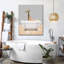 Impression sur toile, girafe et baignoire-532701434