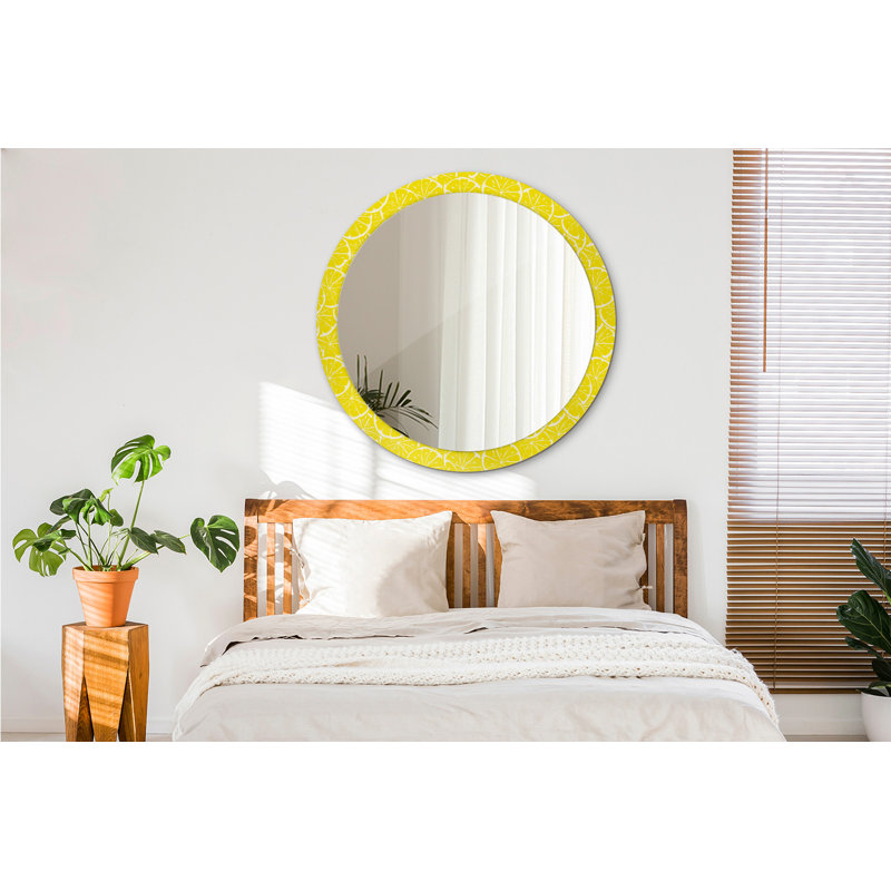 Huldar Glass Flat Wall Mirror