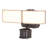 2 - Head LED Hardwired Dusk to Dawn Outdoor Security Area Light with Motion Sensor-82819010