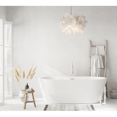 Baignoire 67 pouces avec garniture