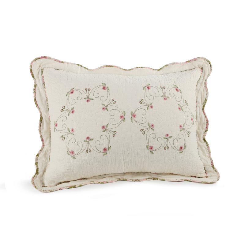Taie décorative brodée Felisa, Standard