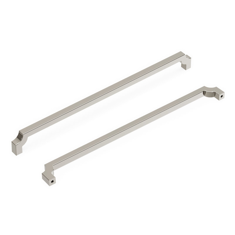 Monarch Bar / Handle Pull, 12", Polished Nickel