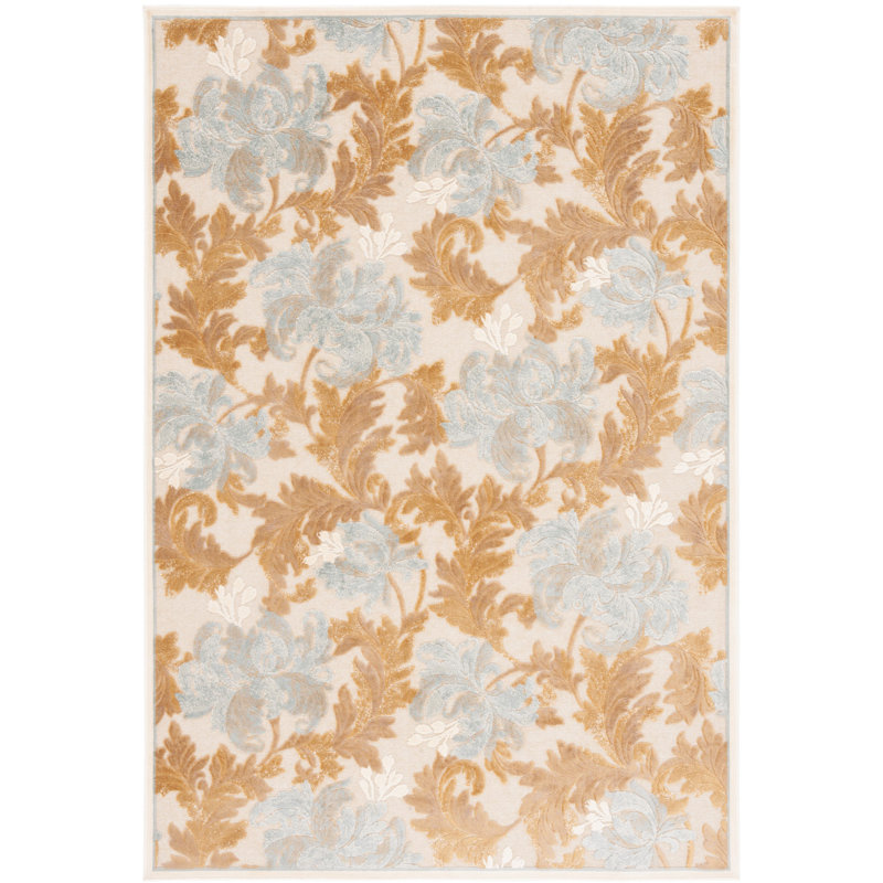 Gordon Performance Floral Rug, Rectangle 8' x 11'2"