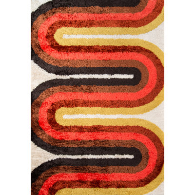 Rupa Hand Tufted Geometric Indoor Rug